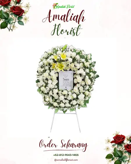 Krans Bunga Duka Tondano Timur